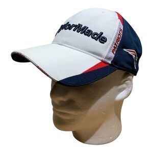 TaylorMade + New England Patriots Golf-Fan Hat Adjustable